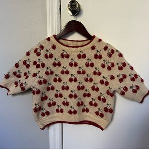 Cherry Pop Striped Sweater main image 1